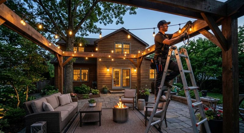 Deck Lights Installation in Provo, UT