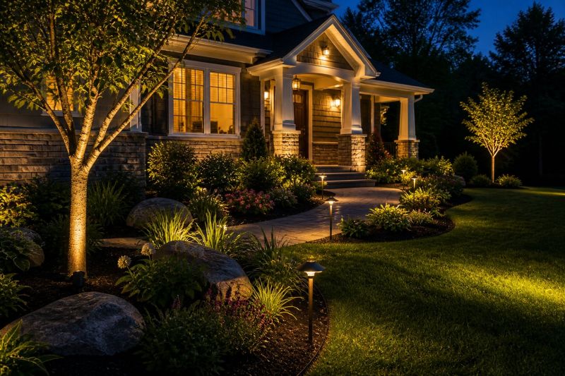 Terrace Lighting Installation in Prescott Valley, AZ